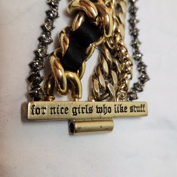 Vintage Juicy Couture gold chain bracelet - Picture 5 of 7